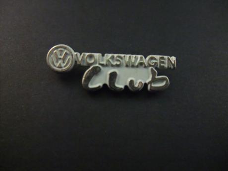 Volkswagen club logo zilverkleurig